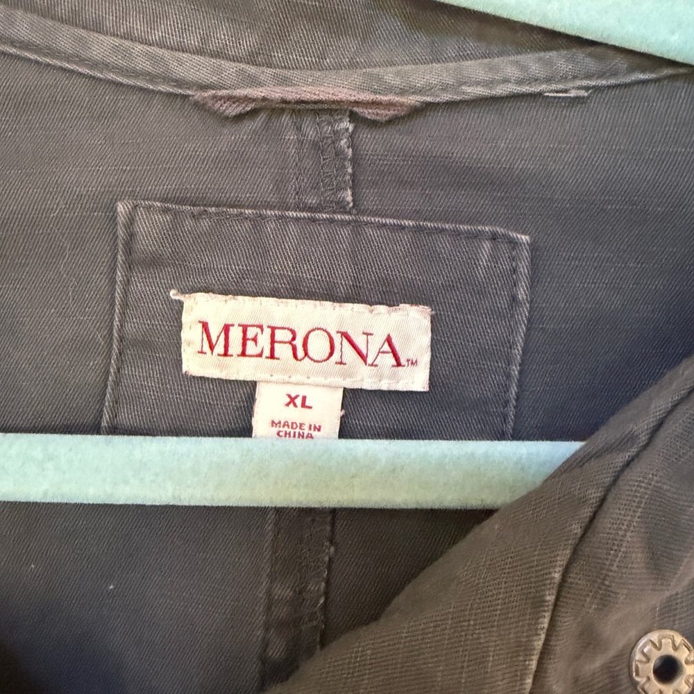 Merona Women's Gray Jacket - Picture 3 of 7